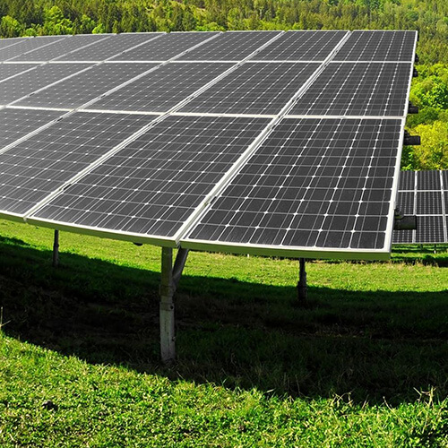 Solar Farm Screw Pile Installation